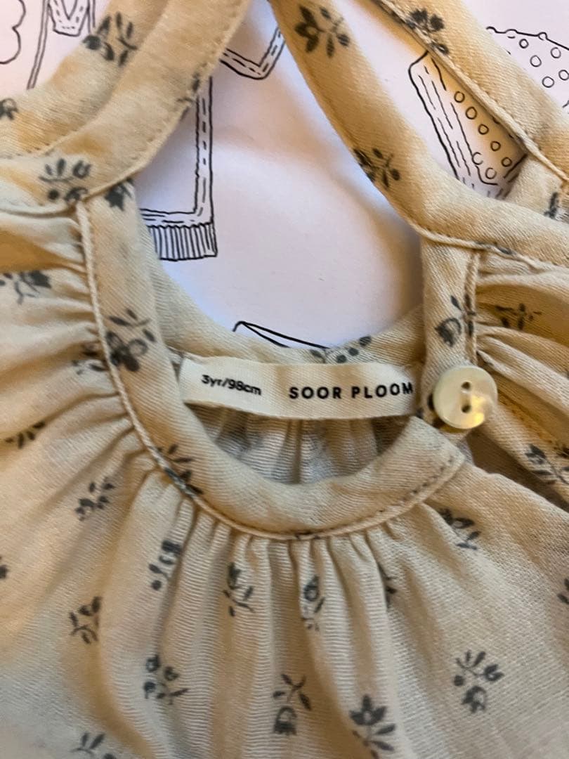 美品　soor ploom birdie tunic バーディー　3y