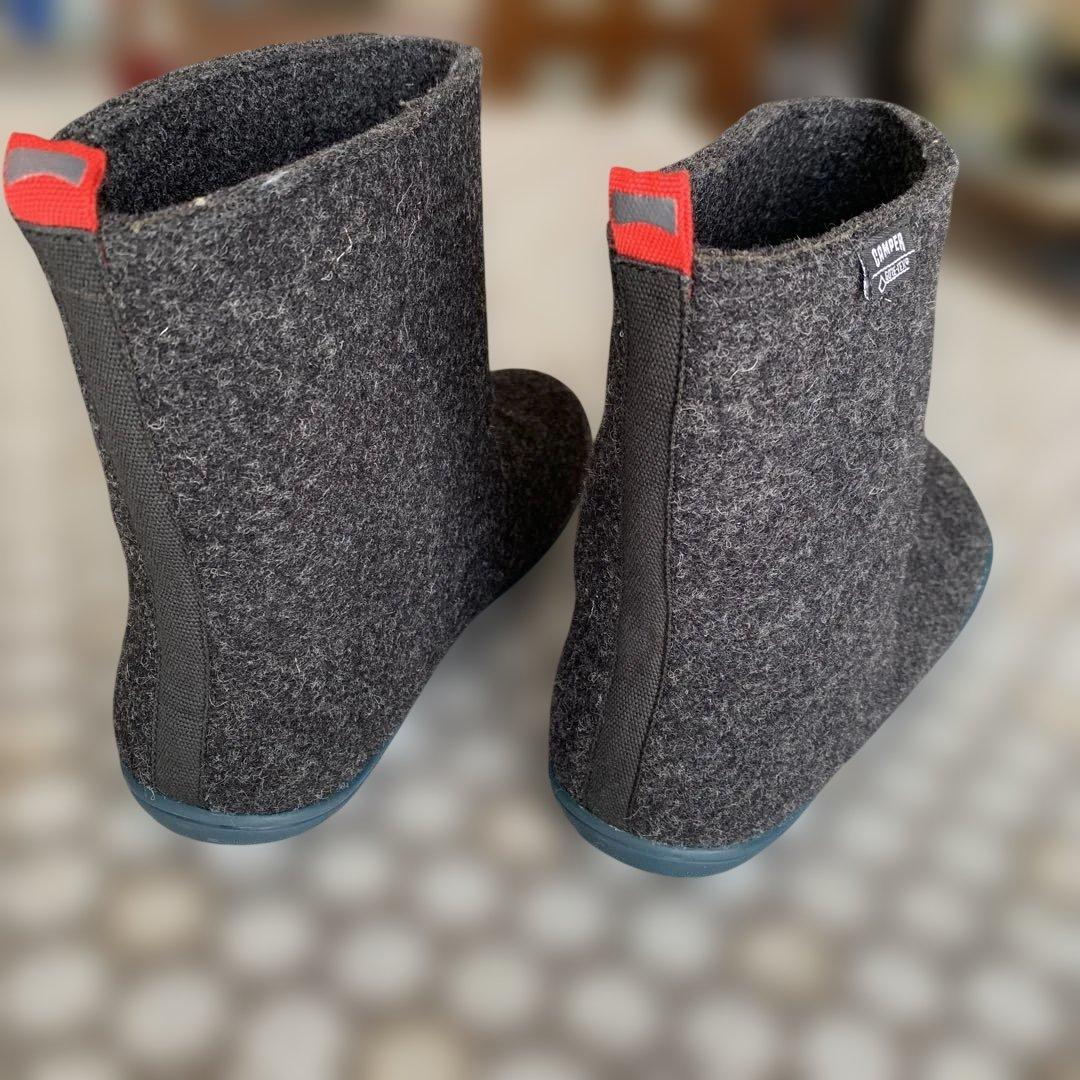 美品CAMPER 「WABI」シリーズ ハーフブーツ