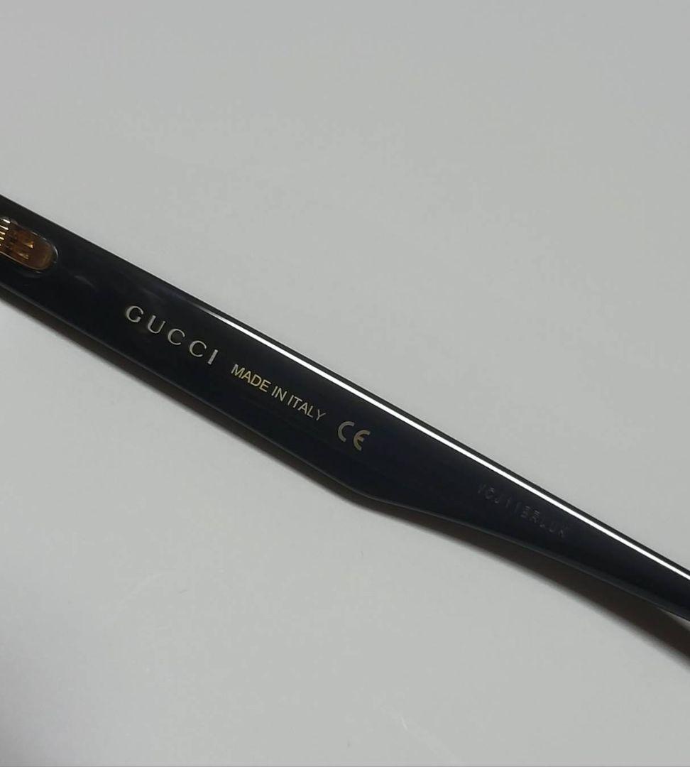 ◆GUCCI　グッチ◆ロゴ付き　メガネ　デモレンズ