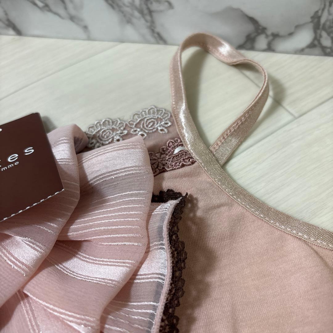 ❣️axes femme ❣️新品未使用タグ付き希少ビックリボンキャミソールピンクＭ