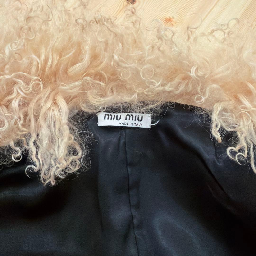 MIUMIU ショール　ケープ　毛皮