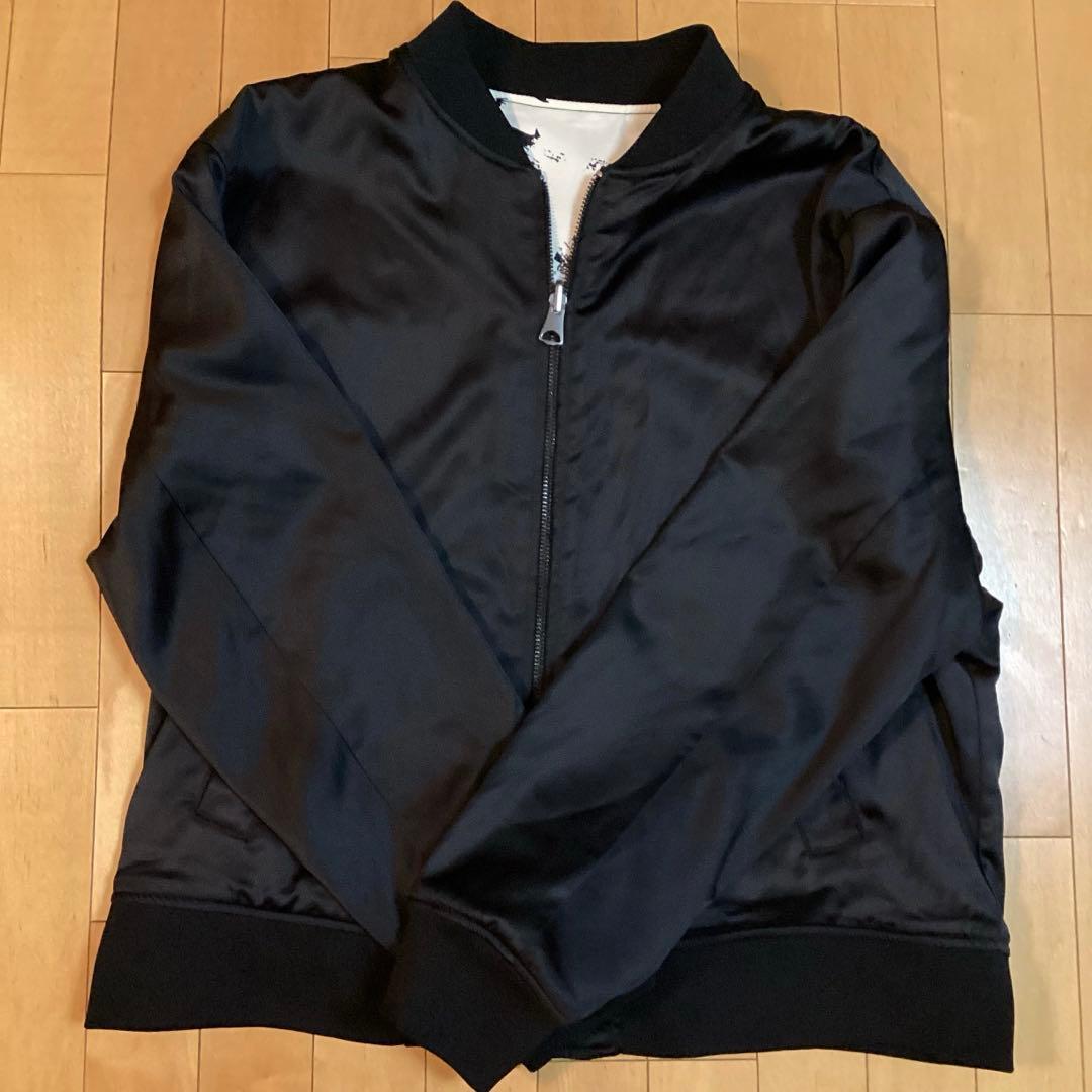 美品 Ｈ&M エイチアンドエム リバーシブル ボンバージャケット XXL