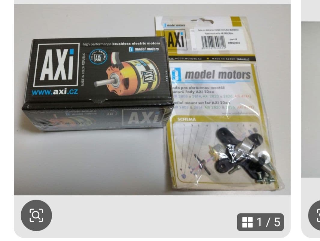 AXi 2814/20 840kv と2826/12のバックマウントタイプ計2個