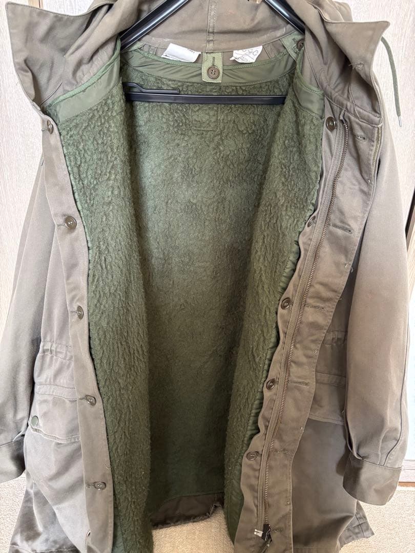 フランス軍 M64 モッズコート フィールドコート ライナー付き vintage