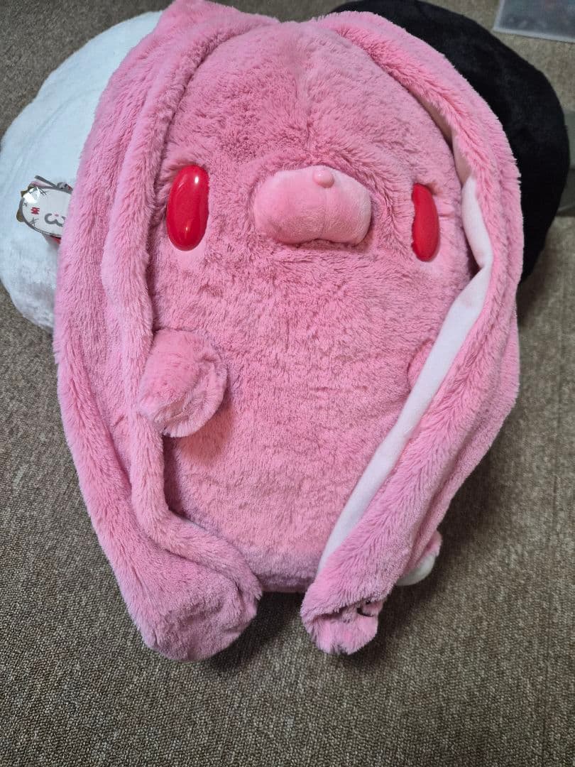 特大サイズ 汎用うさぎぬいぐるみ 3色セット