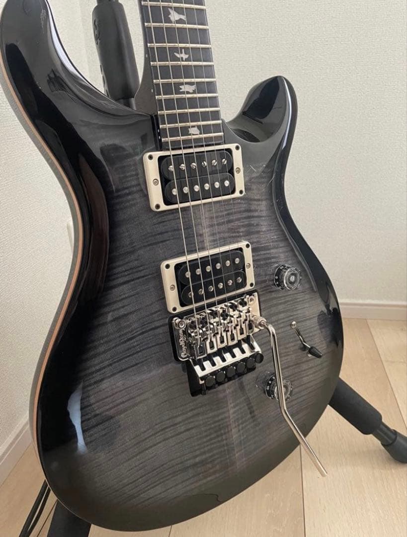 ギター PRS SE Custom24 Floyd (Charcoal Burst)