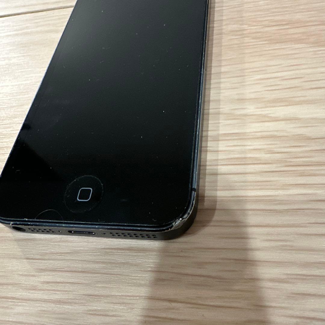 【中古品】iPhone5 16GB 色ブラック
