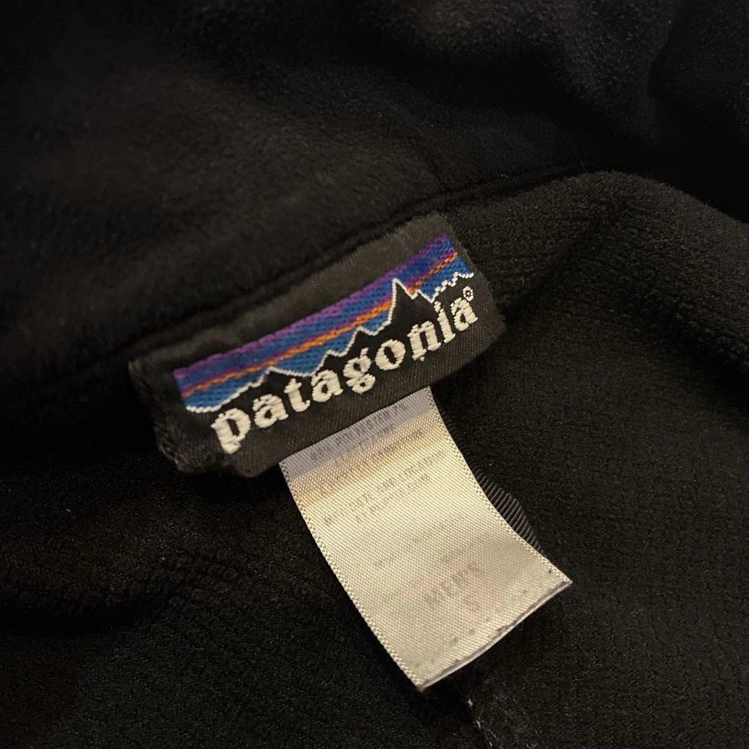 90s Patagonia ソフトシェルジャケット ブラック ヴィンテージ