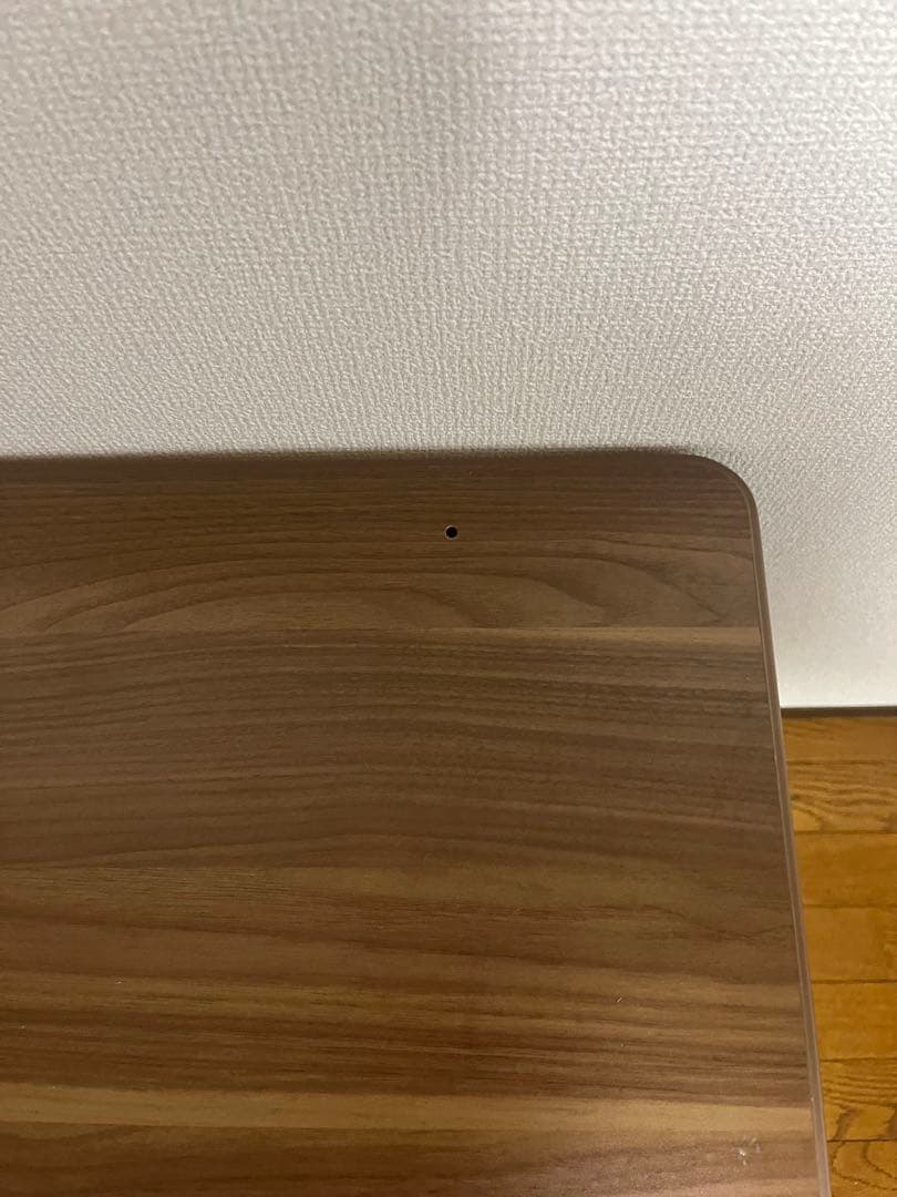 木目調 パソコンデスク　簡易テーブル