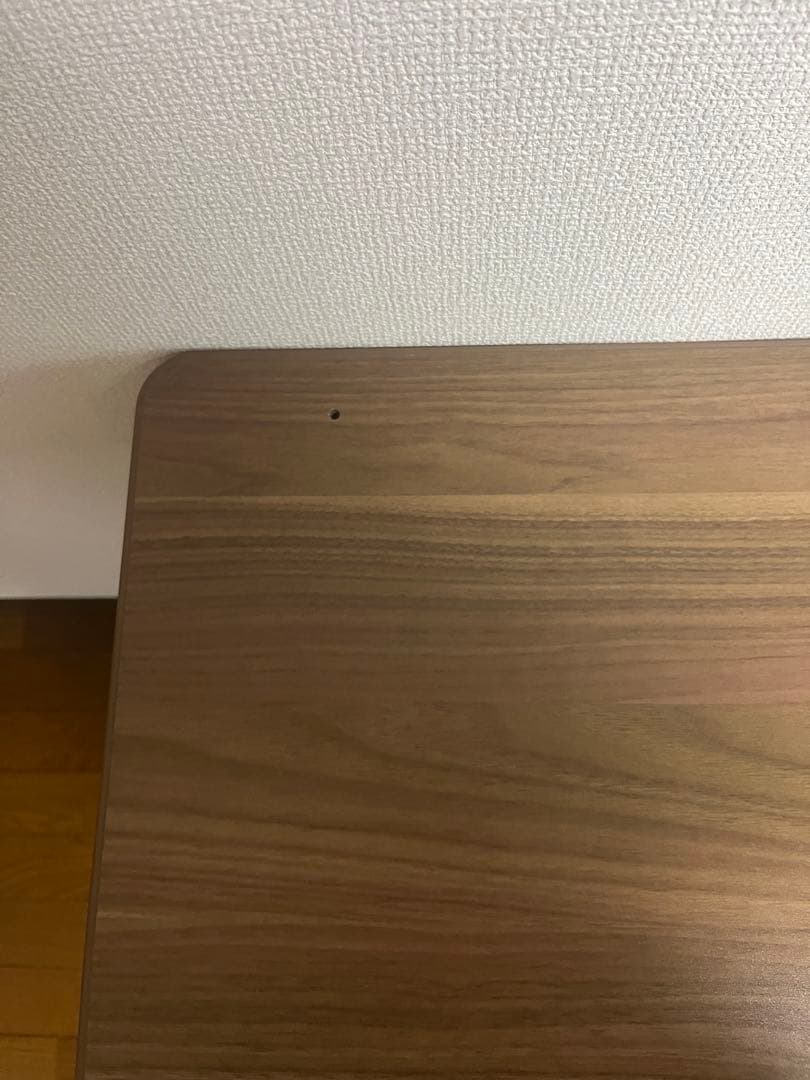 木目調 パソコンデスク　簡易テーブル