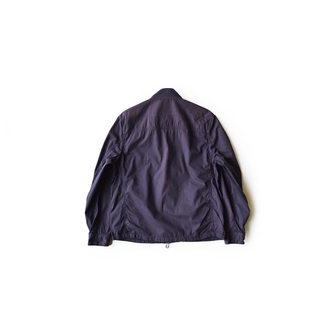 90s 00s j.crew ジェイクルー　鬼フェード　ナス紺　コットンブルゾン