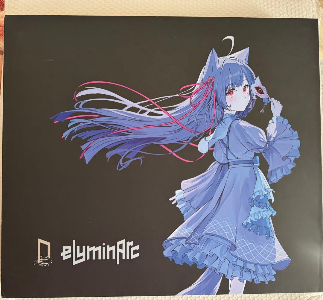 eLuminArc 月灯 ガラスマウスパッド