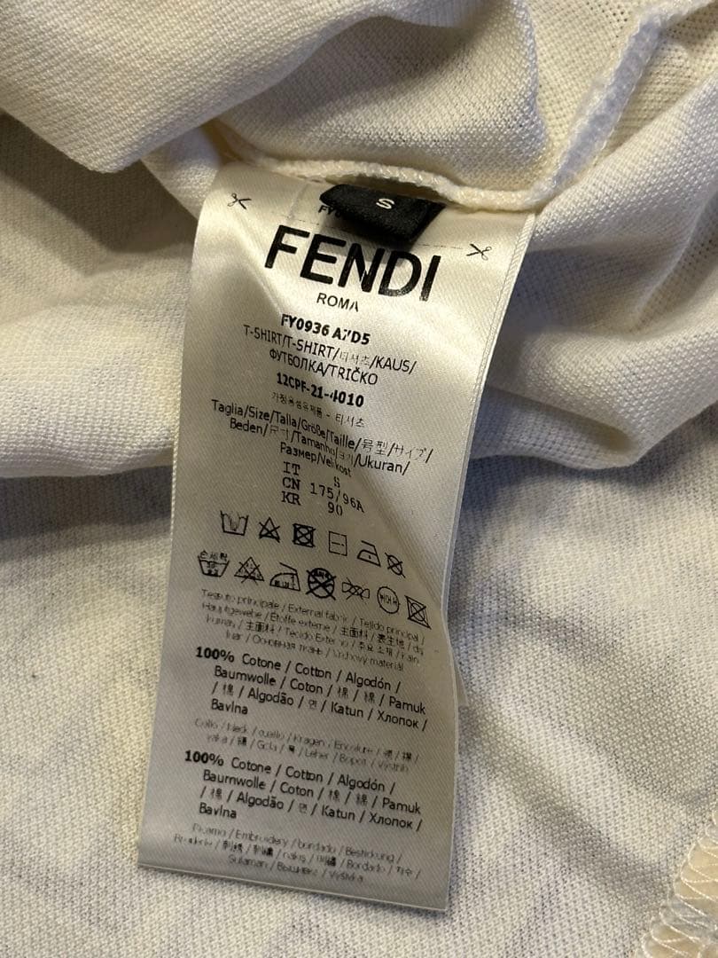 FENDI フェンディ　メンズ Tシャツ S