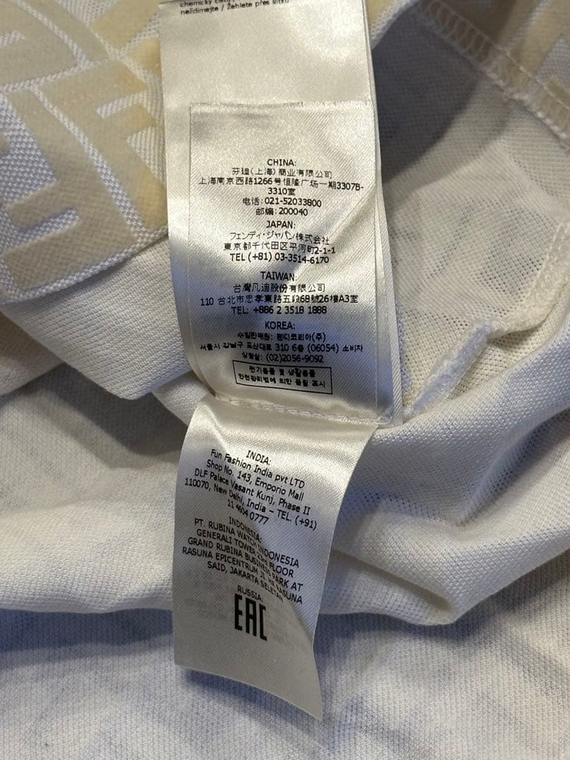 FENDI フェンディ　メンズ Tシャツ S