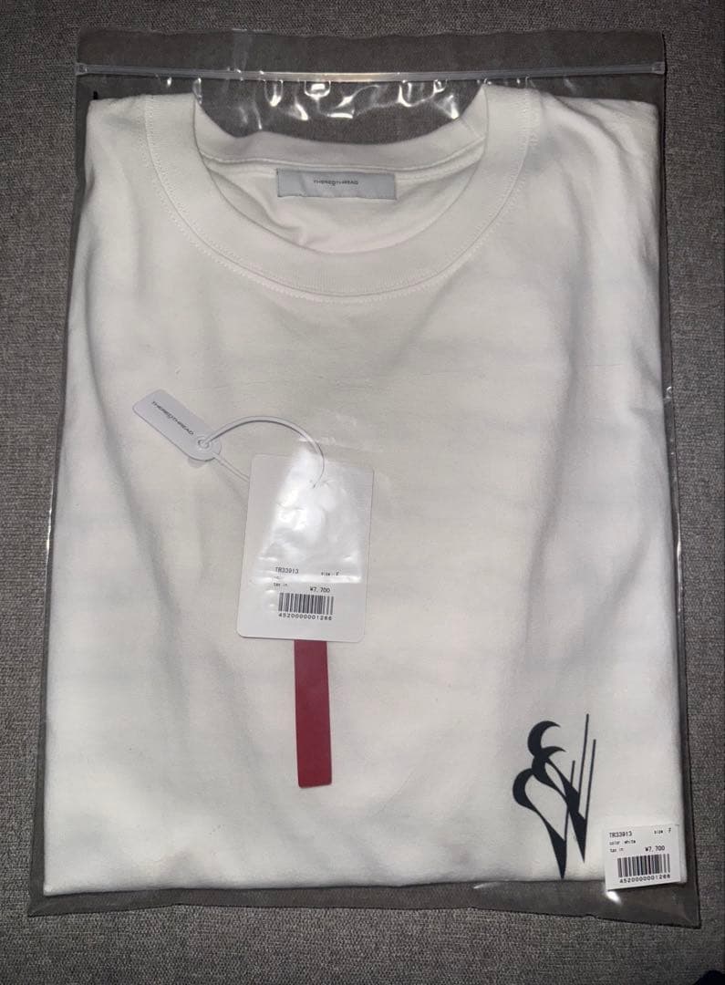 トップス THEREDTHREAD S symbol big T-shirt white