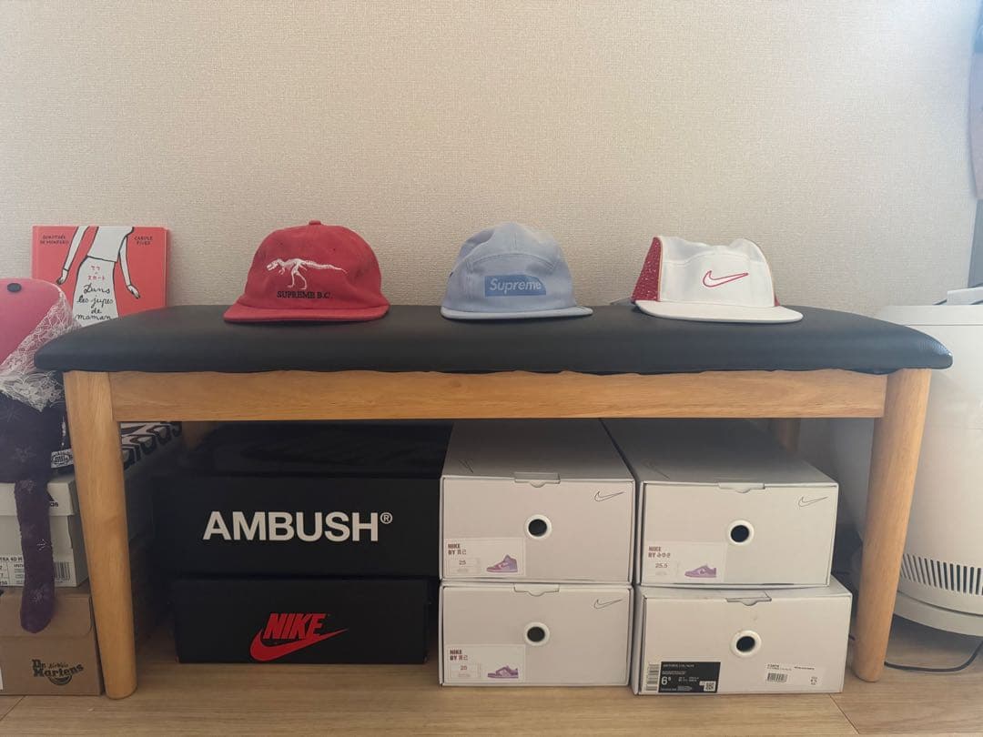 supreme Nike コラボ cap
