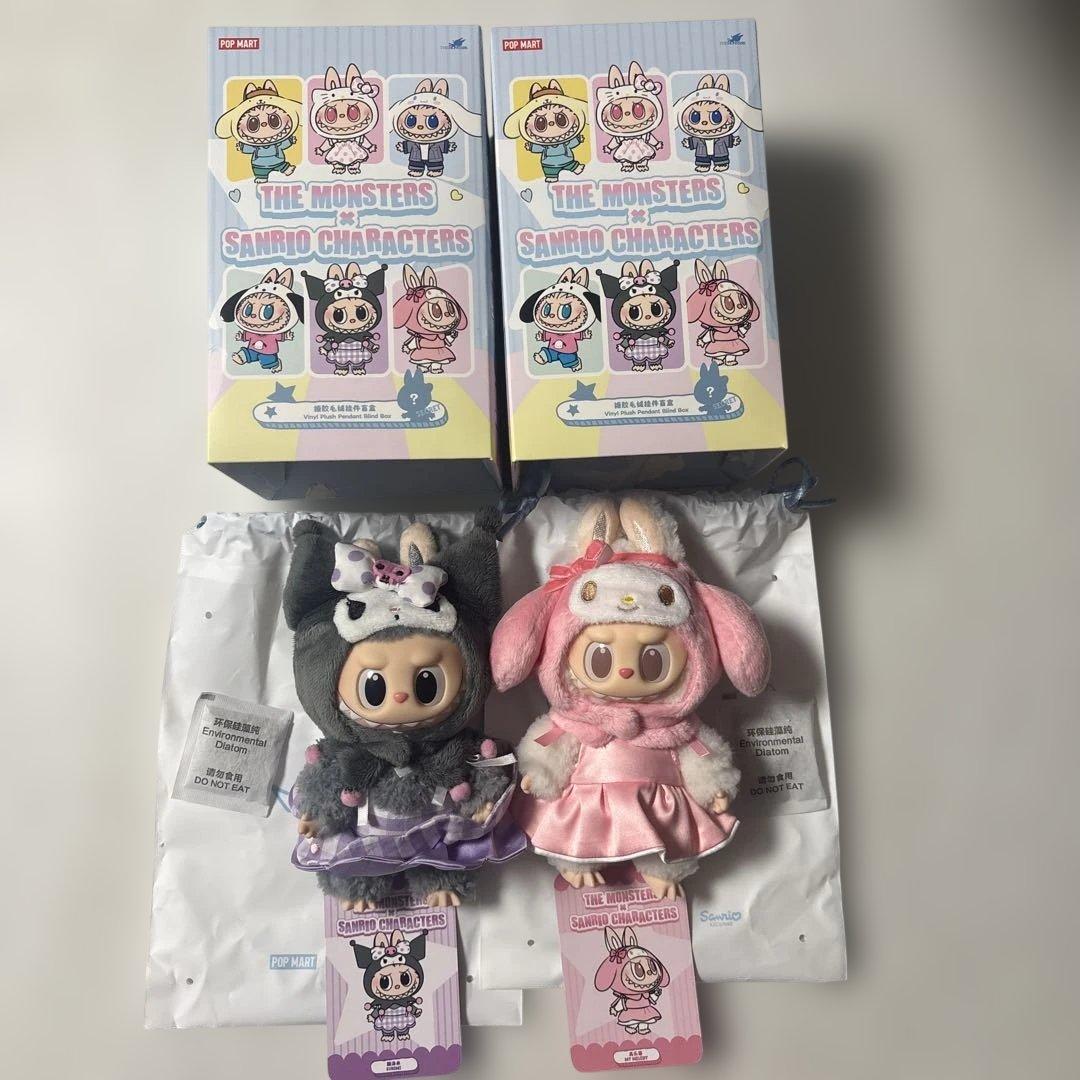 labubu THE MONSTERS × MY MELODY KUROMI