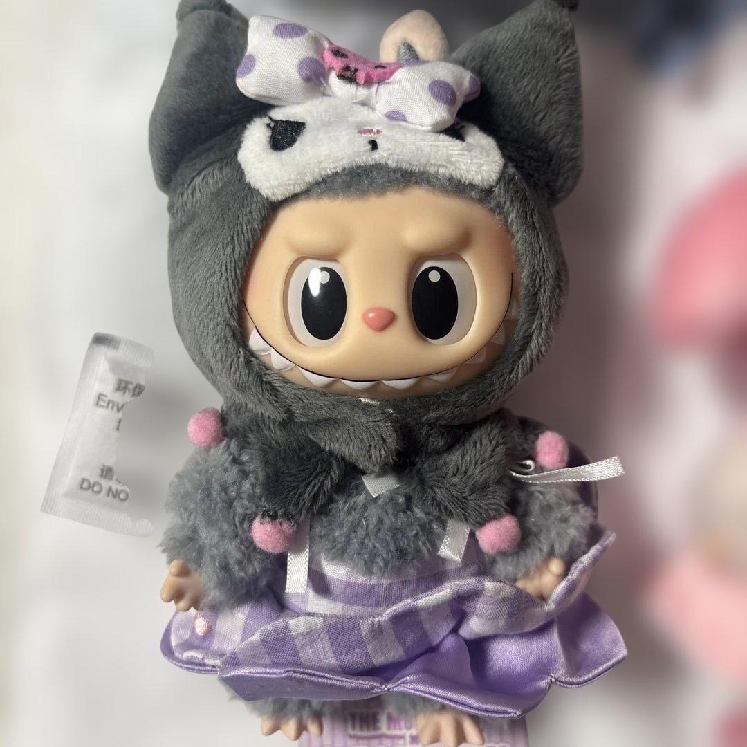 labubu THE MONSTERS × MY MELODY KUROMI