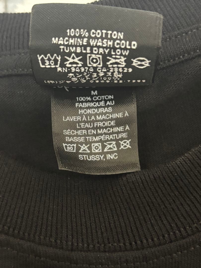 Stussy Tokyoブラック Tシャツ Mサイズ