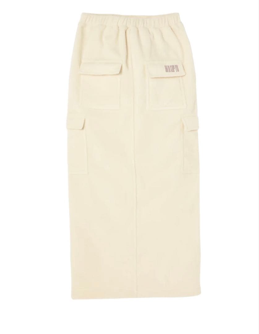 スカート Flight Mode Fleece Long Skirt her lip to