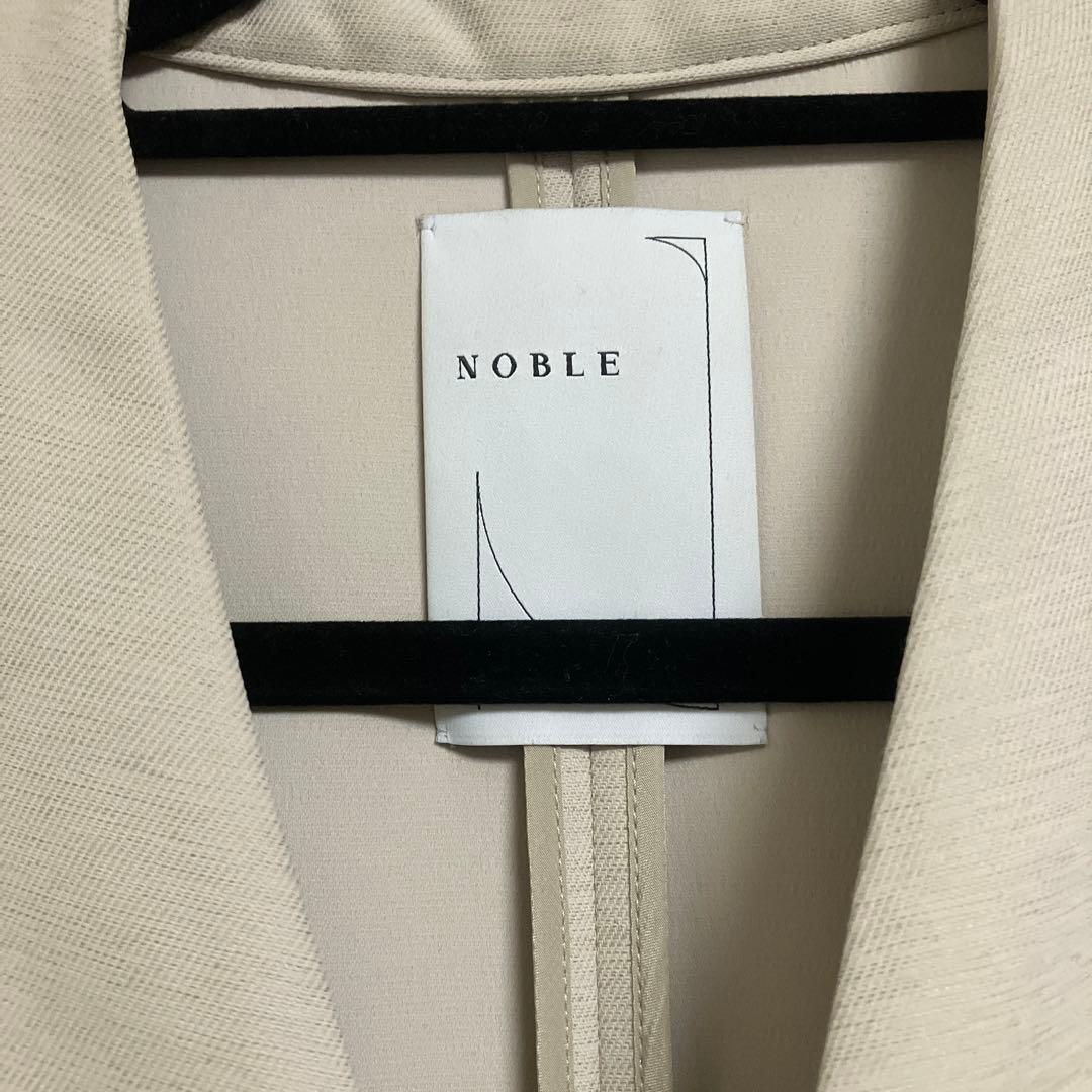 NOBLE ノーブル　トリプルクロスパフスリーブコート