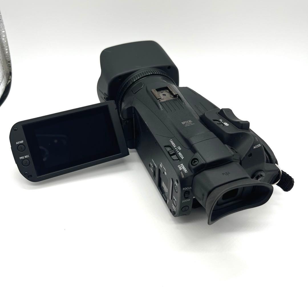 【K♡】Canon業務用 XA40 純正大容量バッテリー+RODEマイク付