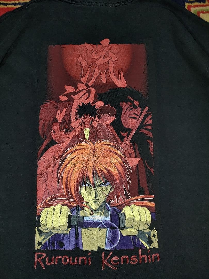るろうに剣心 アニメ Tシャツ Lサイズ 流浪人 緋村剣心
