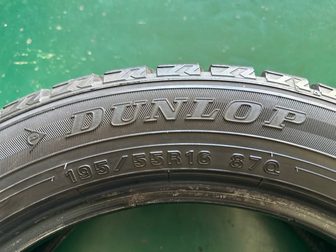 ダンロップWINTER 195/55R16 WM02 4本セット