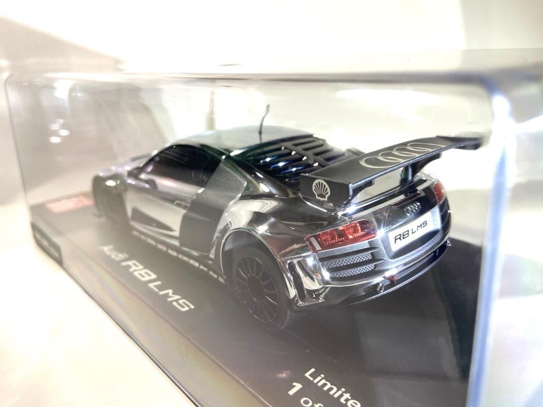 【未使用】京商 ミニッツ ASC アウディ R8 LMS 50th限定 クローム