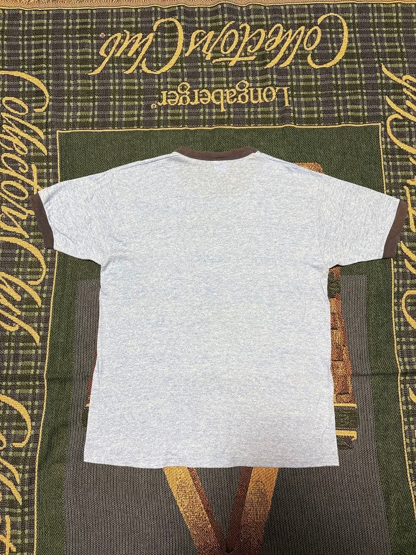 USA製　JERZEES リンガーt Tシャツ　古着　蚤の市　80s 90s