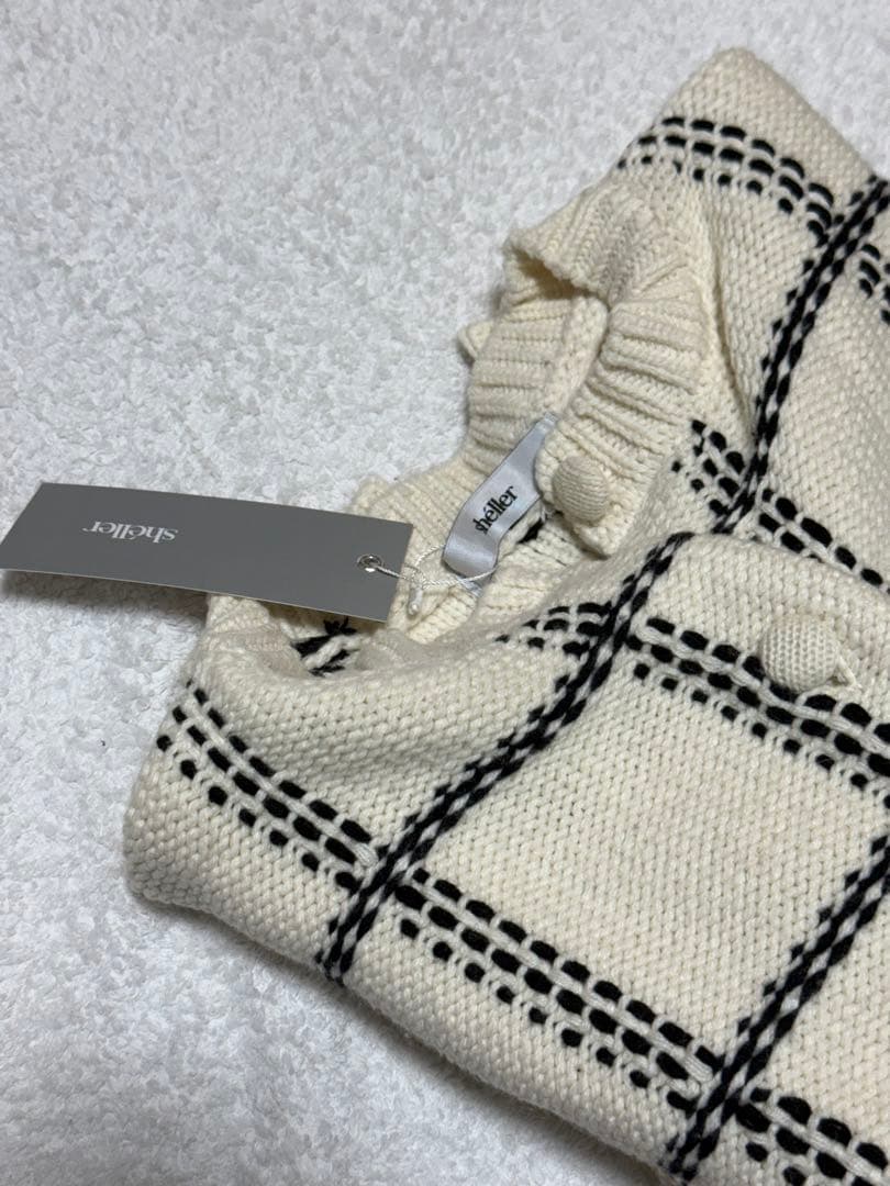 sheller handmade check ensemble 新品