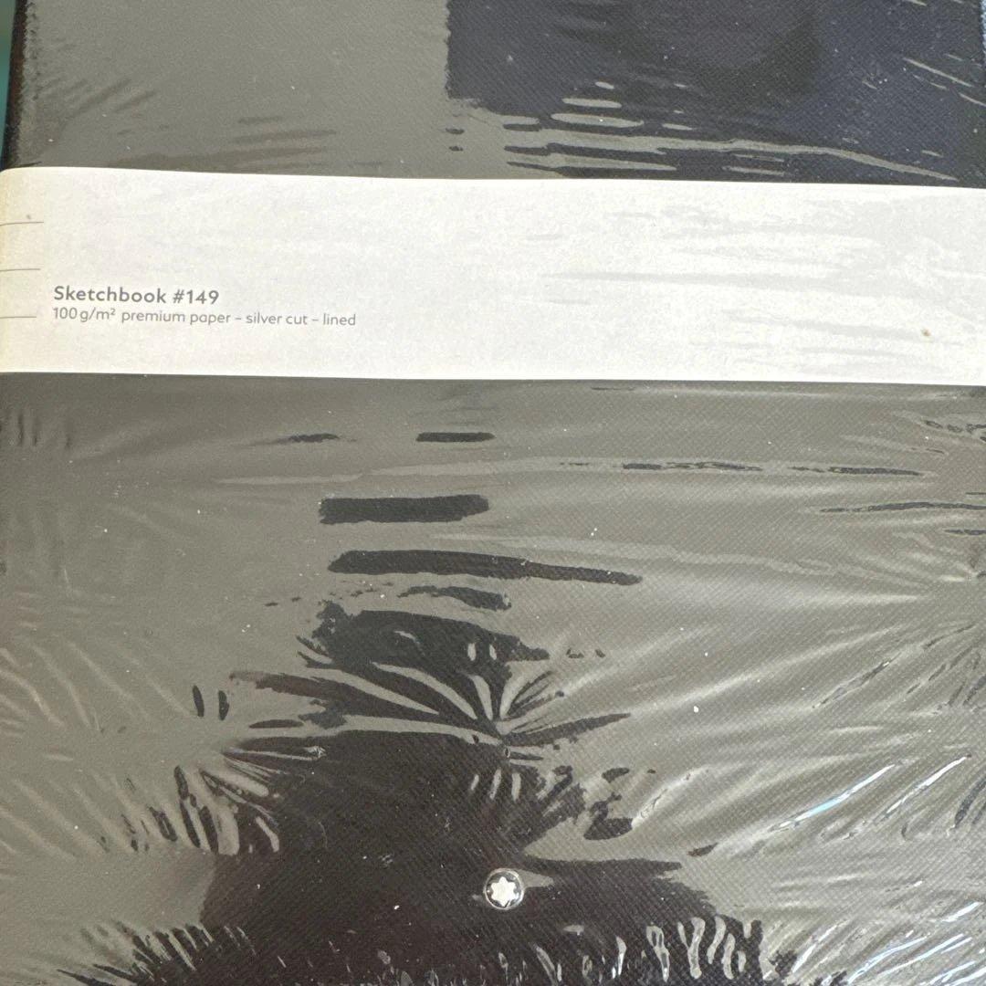 Montblanc Sketchbook #149 黒 罫線入り