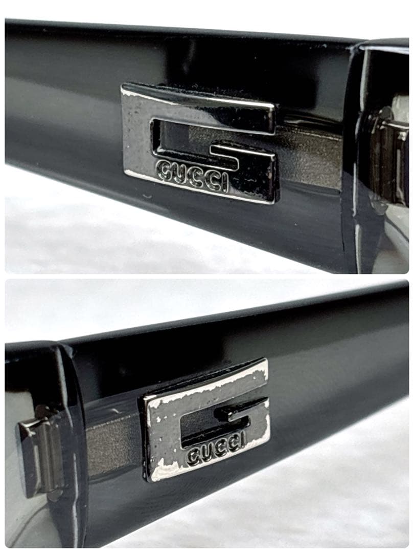 一級品✨GUCCI グッチ GG2457 クリアグリーン　archive y2k