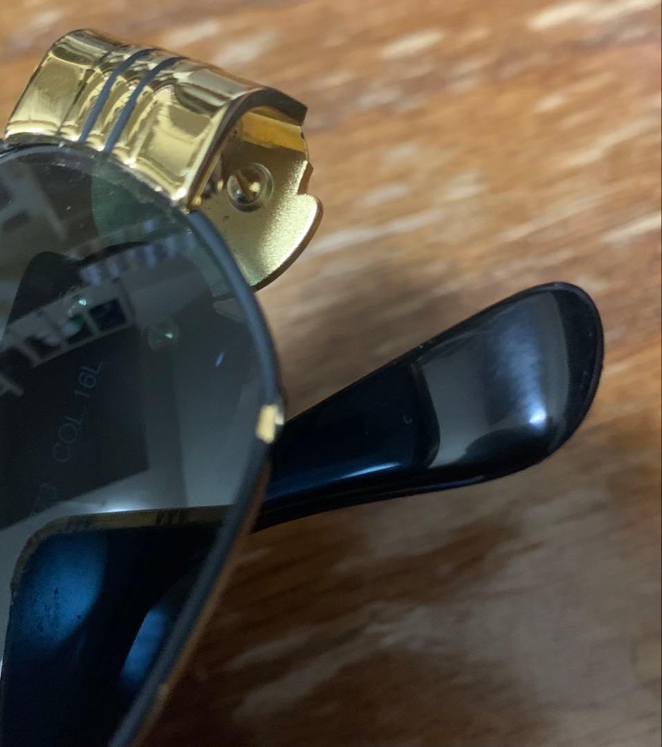 サングラス ヴェルサーチ VERSACE ブラック MOD.S73 ゴールド