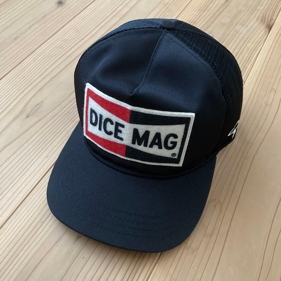 アンパルクリエイティブ DICE MAG メッシュ ブラックキャップ USA製