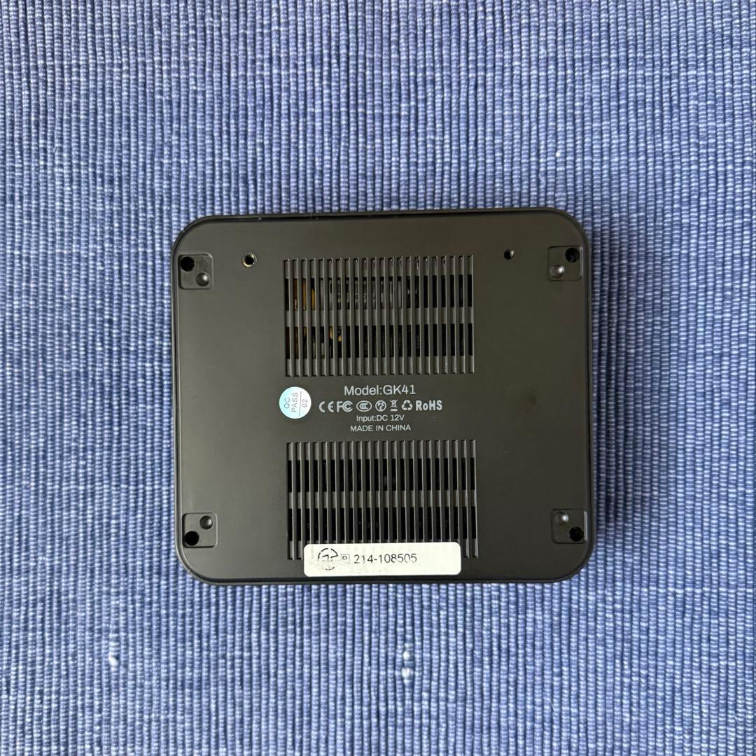 ミニPC Minisforum Gk41 RAM8GB SSD128GB