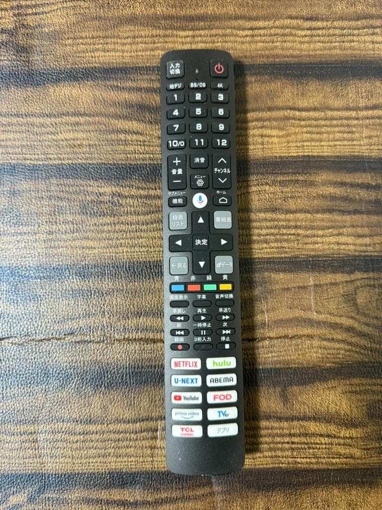 TCL テレビ 43V型 4K 量子ドット Google TV