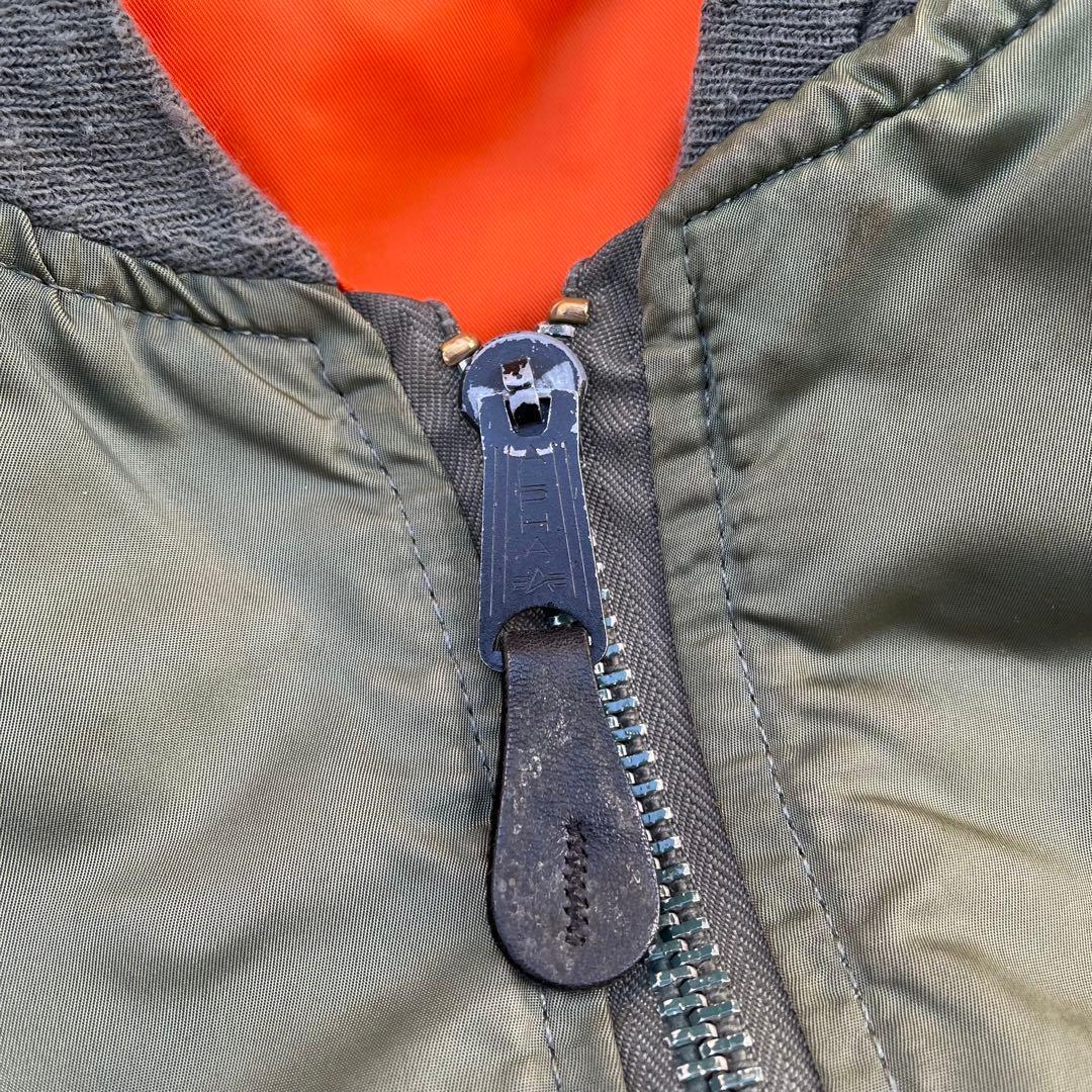 90s ALPHA INDUSTRIES MA-1 USA製
