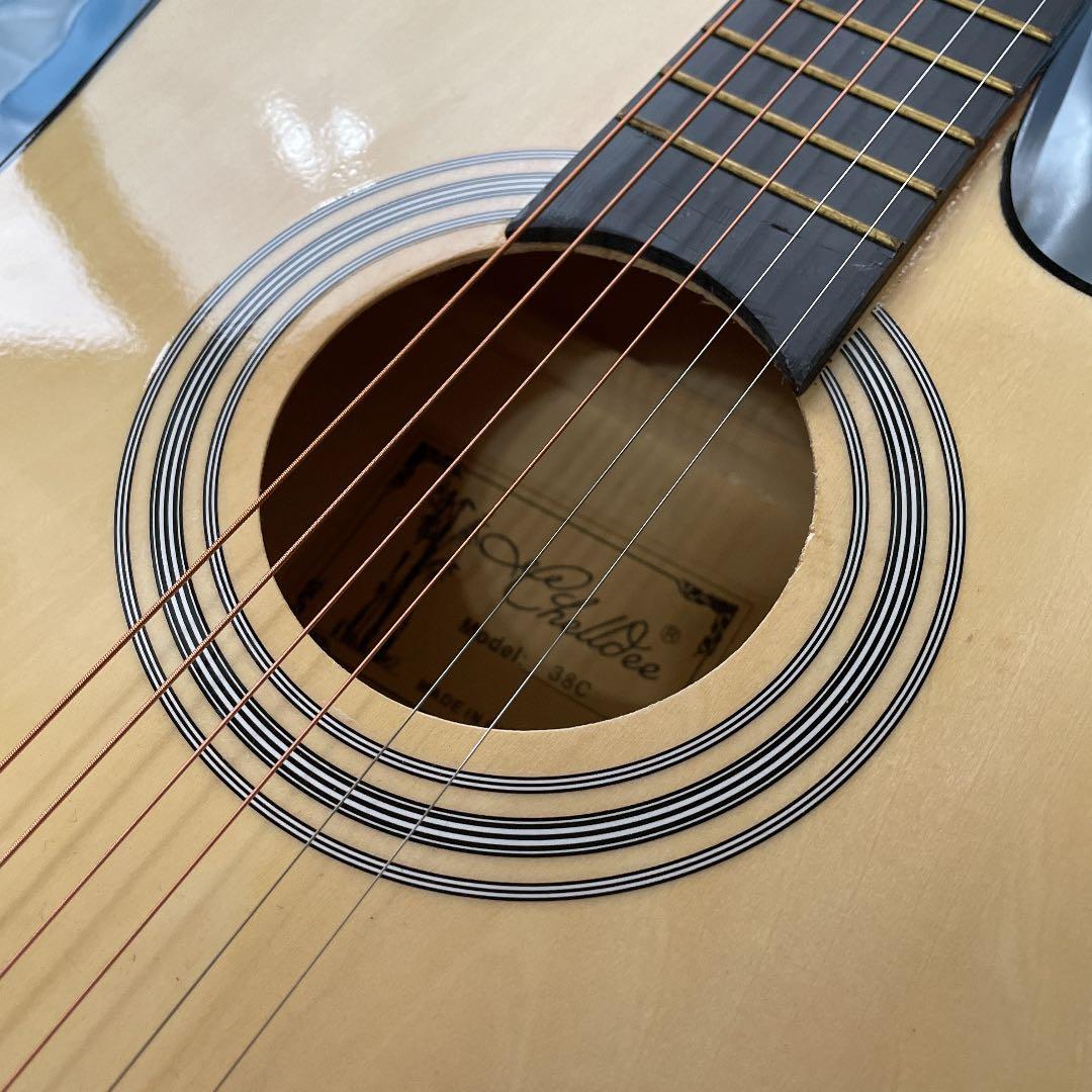[初心者向け] アコースティックギター　CHELLDEE 38C