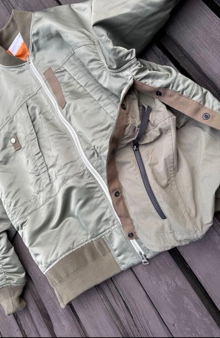 ジャケット・アウター sacai 23SS NYLON TWILL BLOUSON JACK