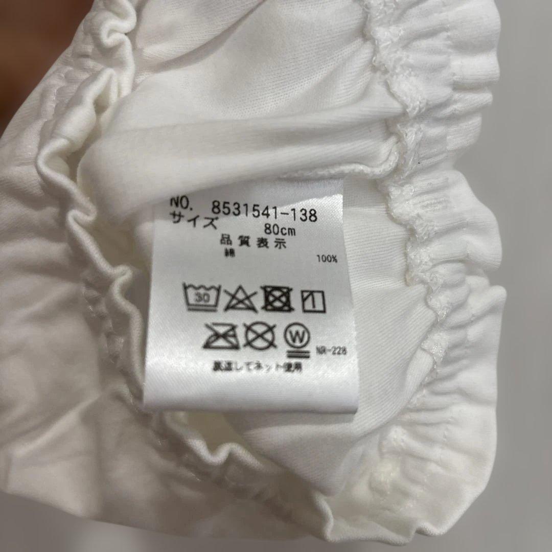 新品ケイトスペード♤フラワーベッドドッキングワンピース花柄スカラップ80㎝