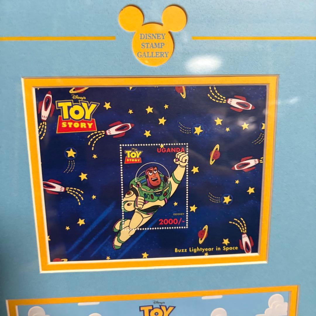 ディズニー　トイストーリー　スタンプギャラリー　限定　切手　アート