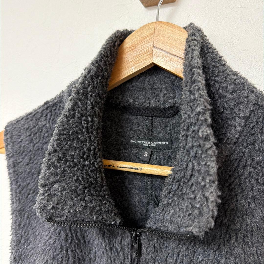 トップス Engineered Garments high mock knit vest
