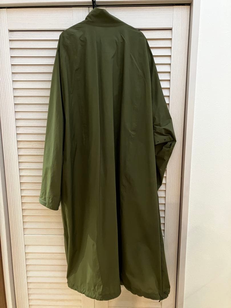 HYKE PERTEX MILITARY COAT カーキ サイズ2