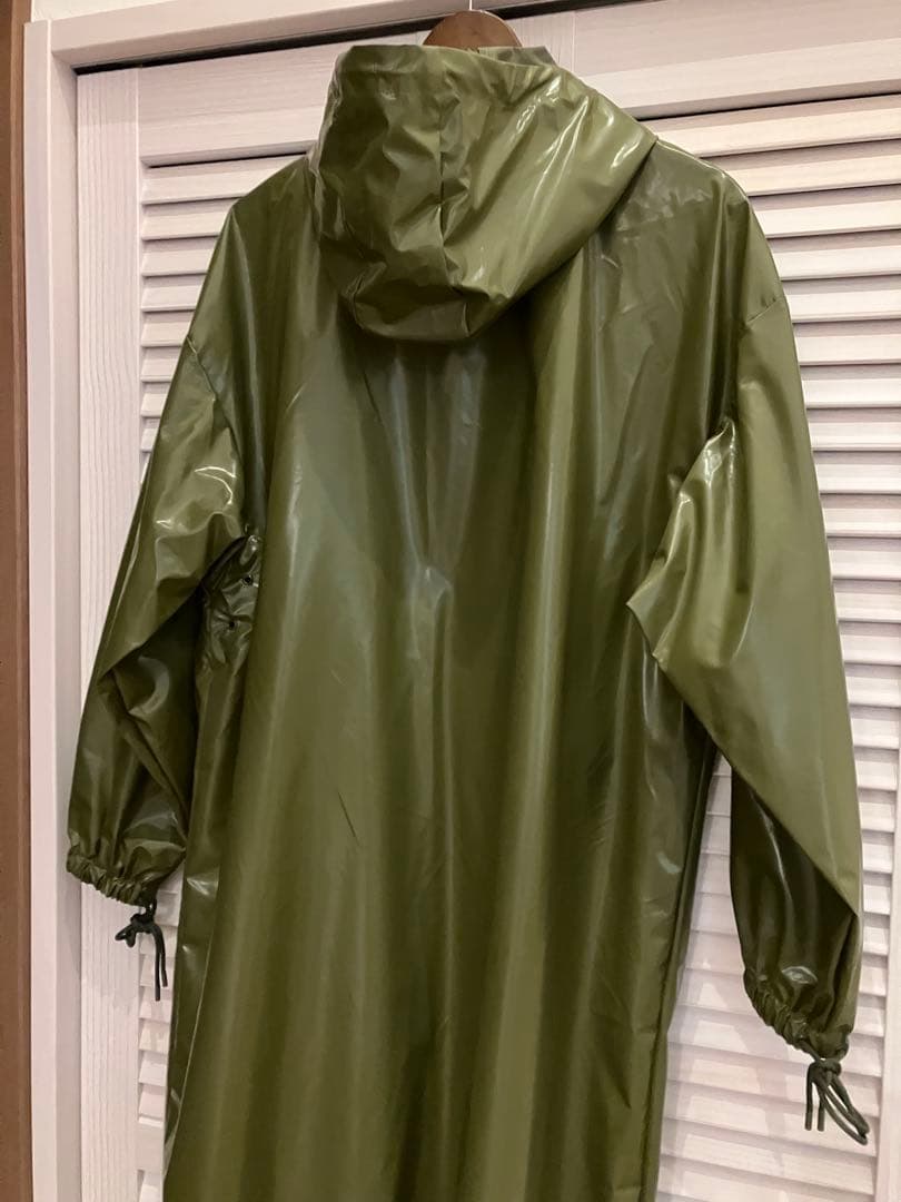 【春物】HYKE LAMINATED MILITARY COAT サイズ2