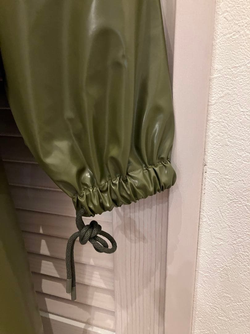 【春物】HYKE LAMINATED MILITARY COAT サイズ2