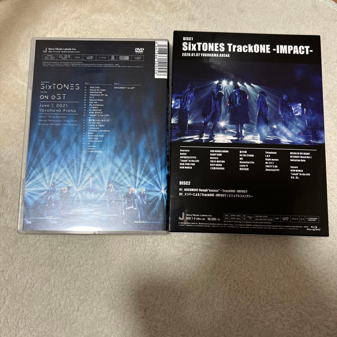 SixTONES TrackONE-IMPACT 初回盤 、on eST