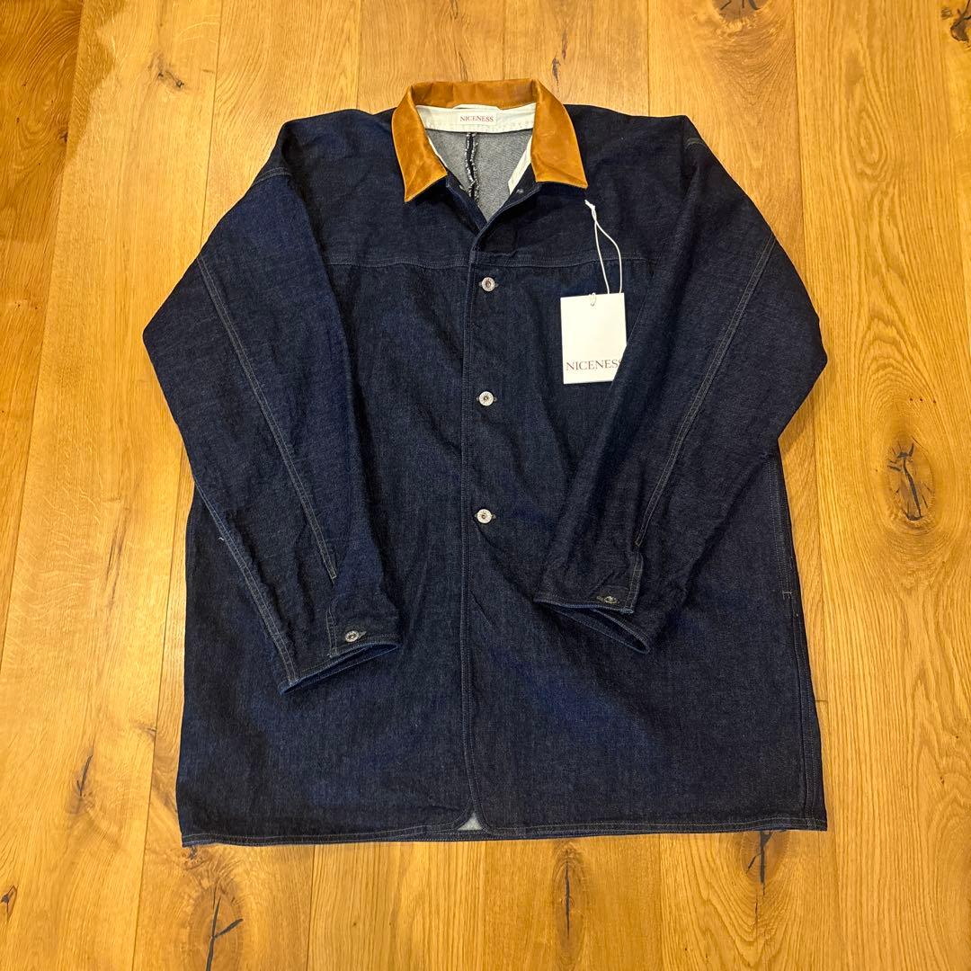 ジャケット・アウター niceness I.VEDDER DENIM CHORE COAT L