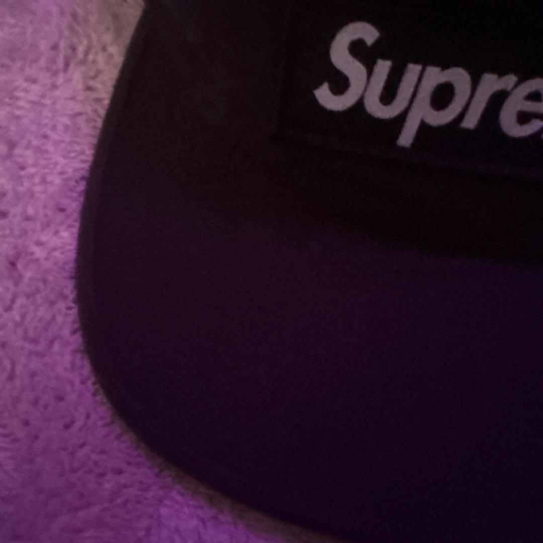 Supreme ブラックキャップフリーサイズ