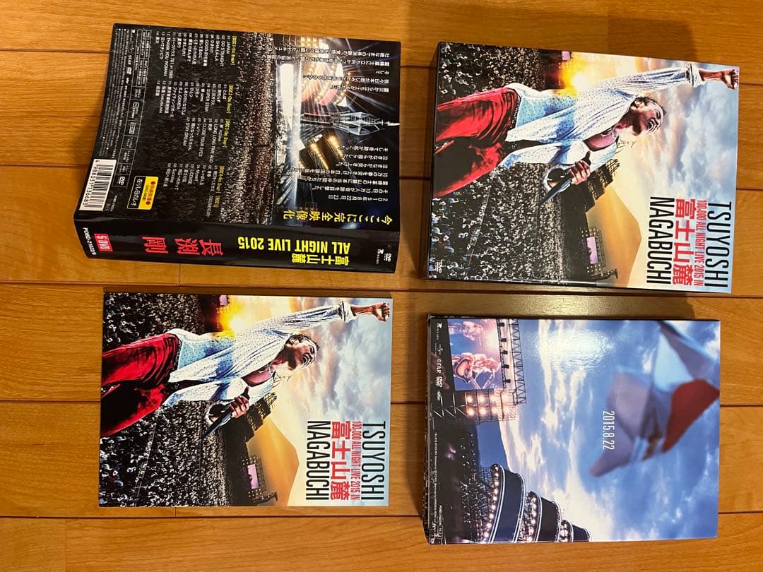 DVD 長渕 剛/富士山麓 ALL NIGHT LIVE 2015極美品
